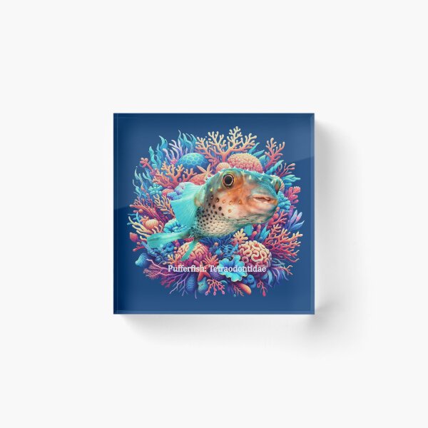 Item preview, Pufferfish: Tetraodontidae designed and sold by The Digital Compass.