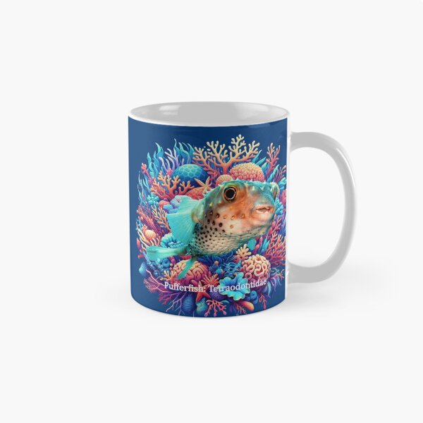Item preview, Pufferfish: Tetraodontidae designed and sold by The Digital Compass.