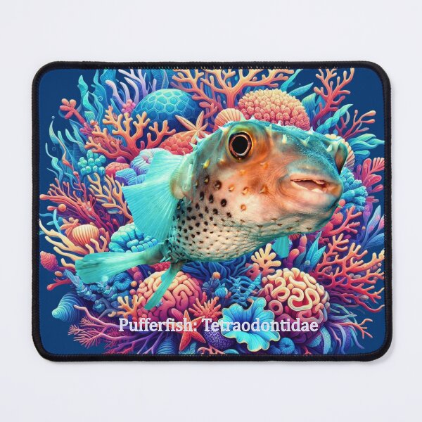 Item preview, Pufferfish: Tetraodontidae designed and sold by The Digital Compass.