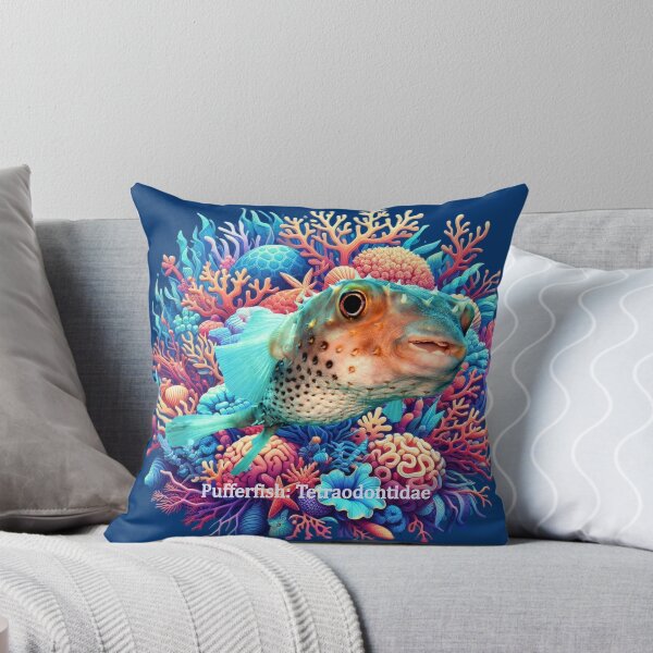 Item preview, Pufferfish: Tetraodontidae designed and sold by The Digital Compass.