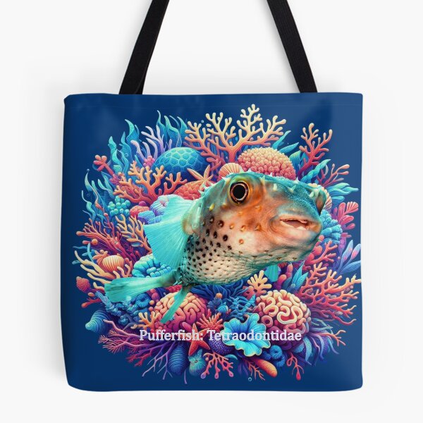 Item preview, Pufferfish: Tetraodontidae designed and sold by The Digital Compass.