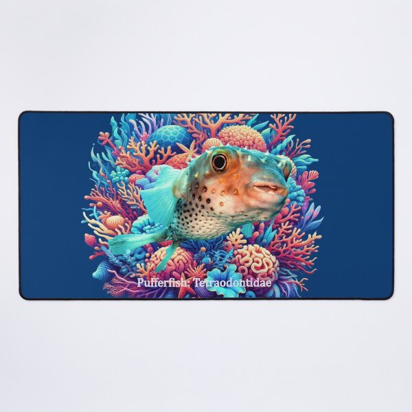 Item preview, Pufferfish: Tetraodontidae designed and sold by The Digital Compass.