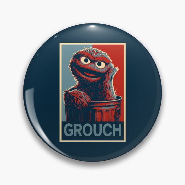 Item preview, Oscar the Grouch - "Grouch" designed and sold by curseofkazar.