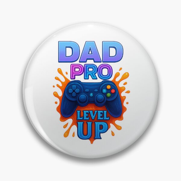 Item preview, Dad Pro – The ultimate level-up for gamer dads designed and sold by LevelUpDark.