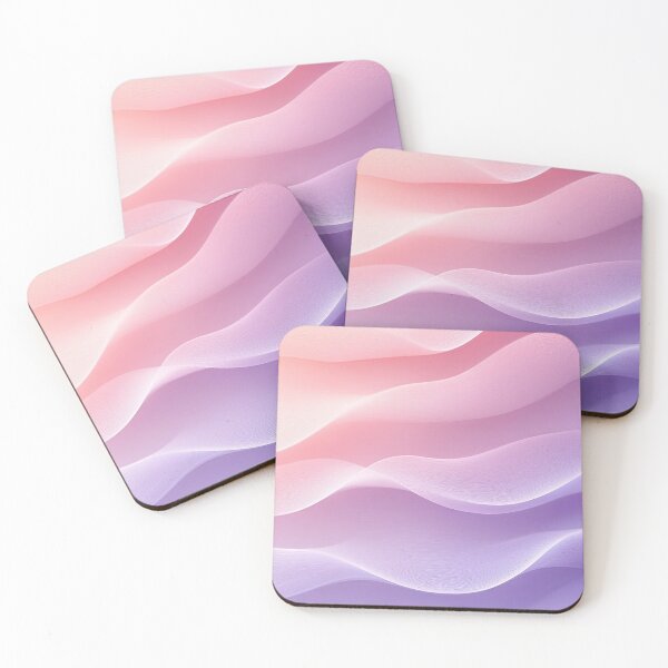 Item preview, Pink and Lavender Gradient Waves 2 designed and sold by SparroCreative.