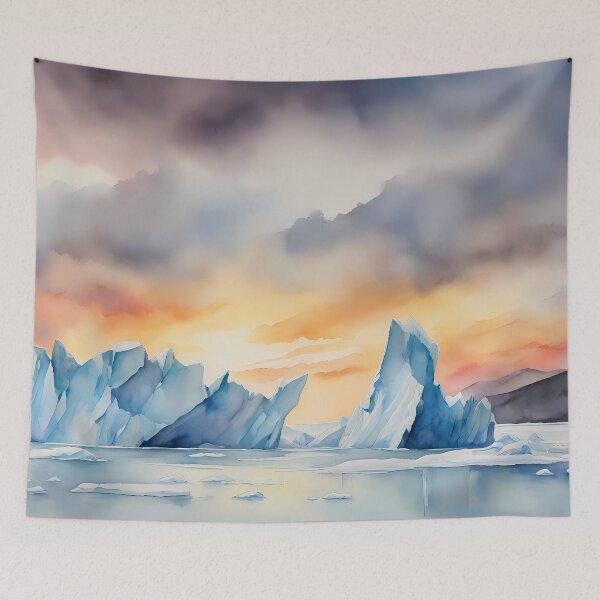 Item preview, Ice in Arctic Lake designed and sold by CalmnessbyChoice.