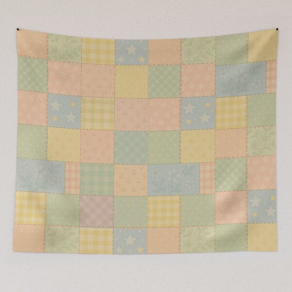 Item preview, Pastel quilt pattern designed and sold by FurryFantasy.