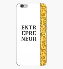 Vinilo o funda para iPhone Emprendedor: ¡alguien que trabaja duro, se apresura y moldea hasta que se logra el éxito!