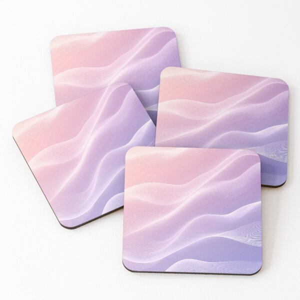 Item preview, Pink and Lavender Gradient Waves 4 designed and sold by SparroCreative.