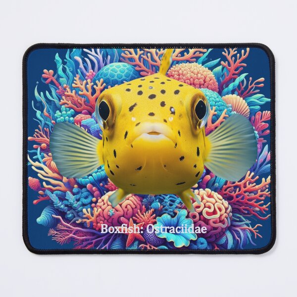 Item preview, Boxfish: Ostraciidae designed and sold by The Digital Compass.