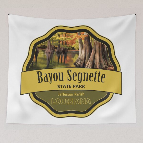 Item preview, Bayou Segnette State Park, Jefferson Parish, Louisiana designed and sold by Wanderful-roads.