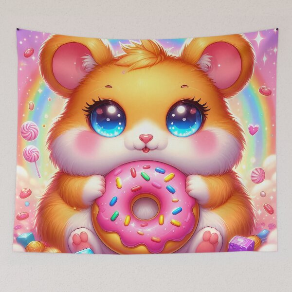 Item preview, Hamster Holding a Donut  designed and sold by Jbl55.
