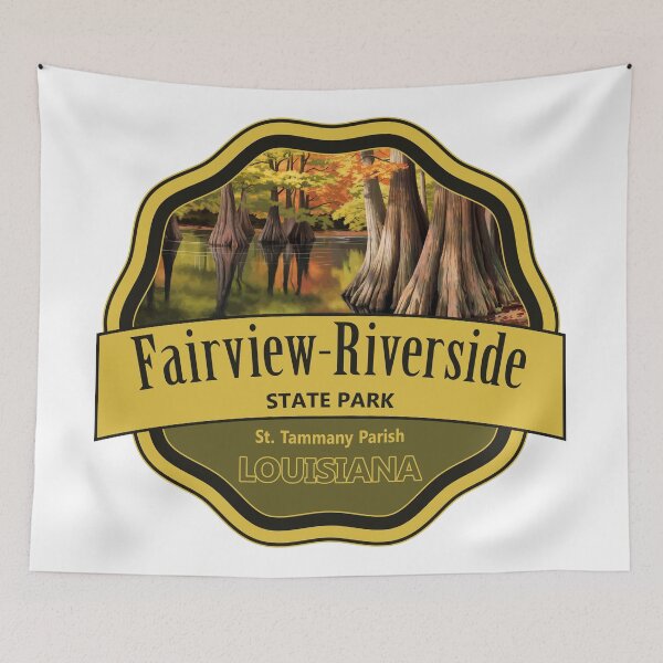 Item preview, Fairview-Riverside State Park, St. Tammany Parish, Louisiana designed and sold by Wanderful-roads.