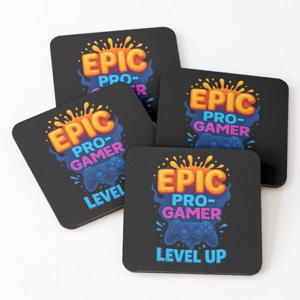 Item preview, Epic Pro Gamer – Color explosion for true gaming legends designed and sold by LevelUpDark.