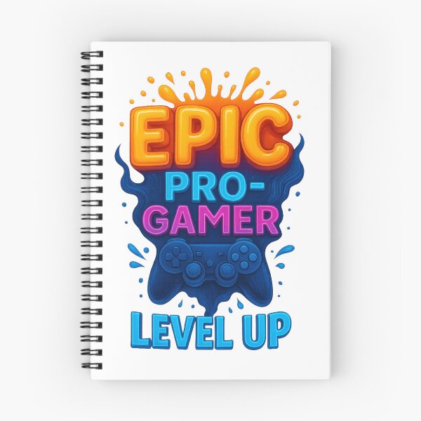 Item preview, Epic Pro Gamer – Color explosion for true gaming legends designed and sold by LevelUpDark.