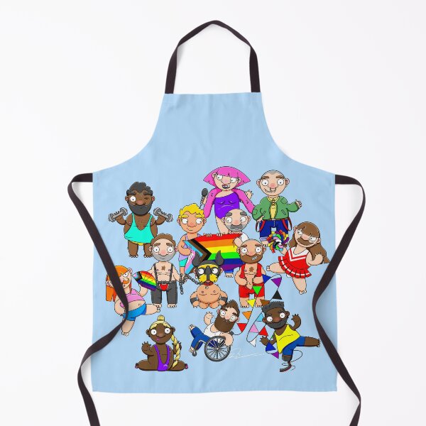 Item preview, LGBTQ+ Pride Parade | Diverse Queer Characters Digital Art designed and sold by Love, Burty X.