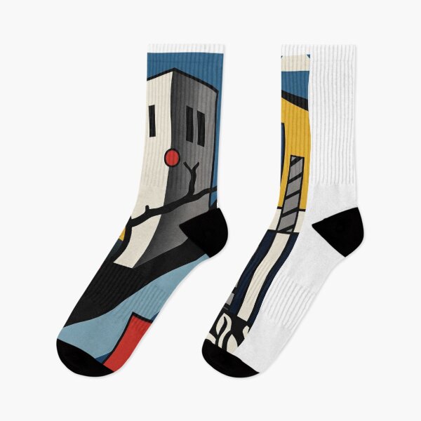 Item preview, Modern Cubist Energy – Fernand Léger Inspired Art designed and sold by TwoDotsStudio.