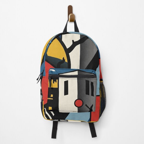 Item preview, Modern Cubist Energy – Fernand Léger Inspired Art designed and sold by TwoDotsStudio.