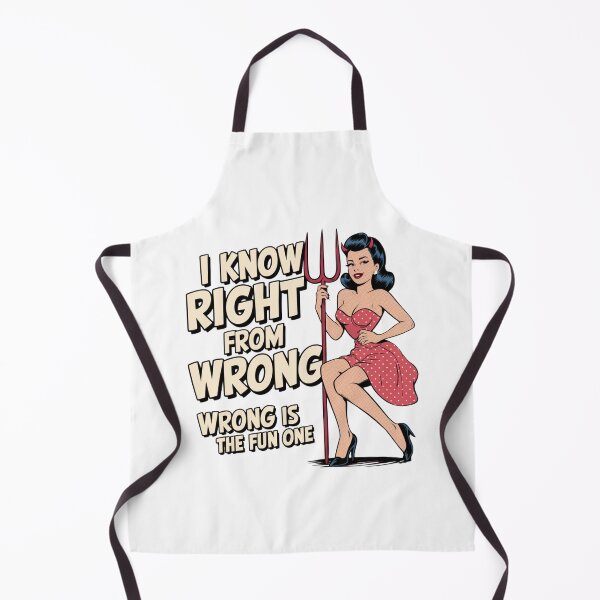 Item preview, wrong is fun, bad girl, sassy, funnyfits70, Humor, Funny, retro, vintages, funny quotes, animal humor, designed and sold by FunnyFits70.
