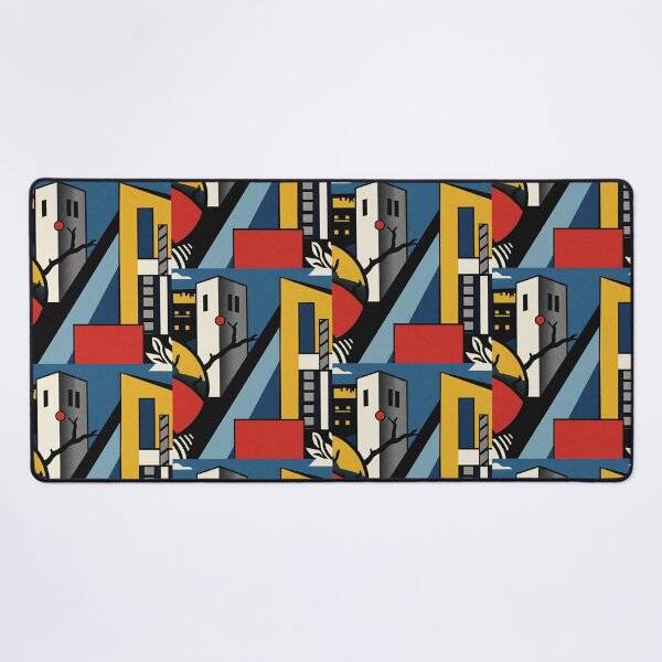 Item preview, Modern Cubist Energy – Fernand Léger Inspired Art designed and sold by TwoDotsStudio.