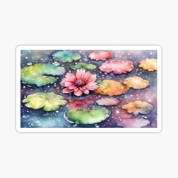 Item preview, Pink Water Lily designed and sold by BookCovered.