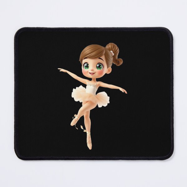 Item preview, Tiny dancer Ballerina Chibi - Adorable Dance Illustration designed and sold by latelierdechris.