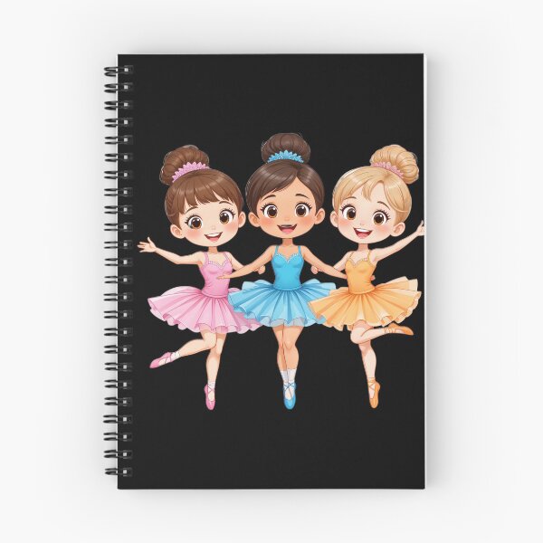 Item preview, Tiny dancer Ballerina Ballet Trio - Elegant & Colorful Dance designed and sold by latelierdechris.