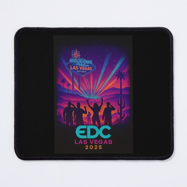Item preview, EDC Las Vegas 2025 – Neon Festival Vibes   designed and sold by Fantsy-world.