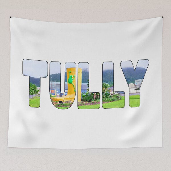 Item preview, TULLY - The Big Gum Boot North QLD Cassowary Coast Frog designed and sold by Adam Gormley.