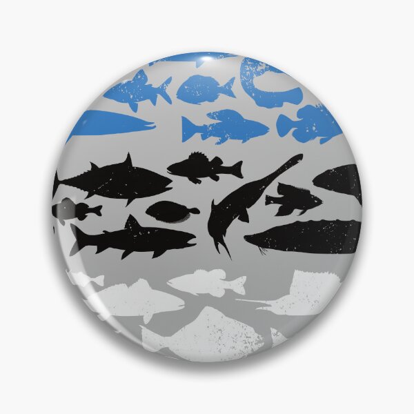 Item preview, Estonian Flag Made of Fish – Fishing Design for Anglers designed and sold by FlagX.