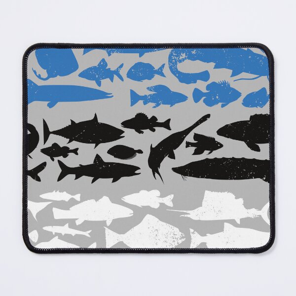 Item preview, Estonian Flag Made of Fish – Fishing Design for Anglers designed and sold by FlagX.