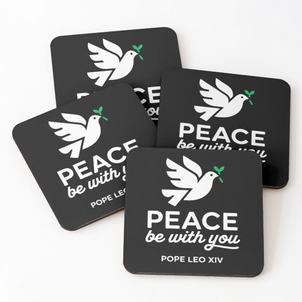 Item preview, Peace Be With You Pope Leo XIV designed and sold by Anniko Art Studio.