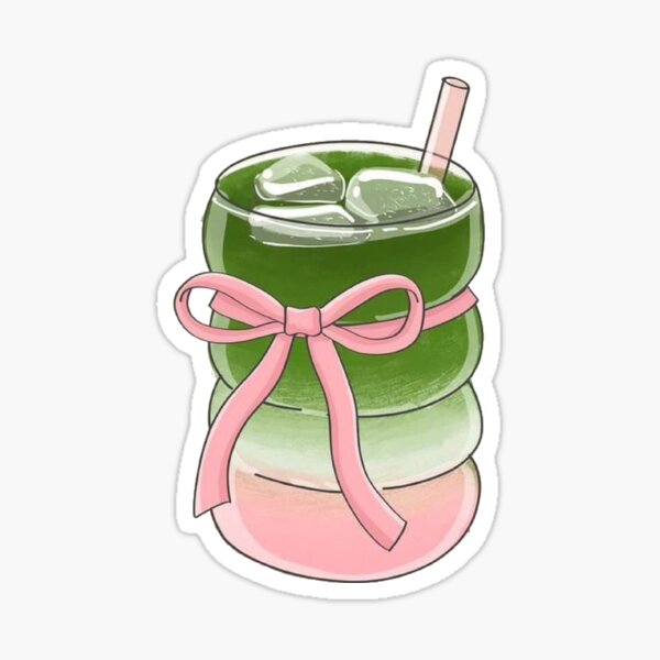 Item preview, iced strawberry matcha designed and sold by jasmineco.