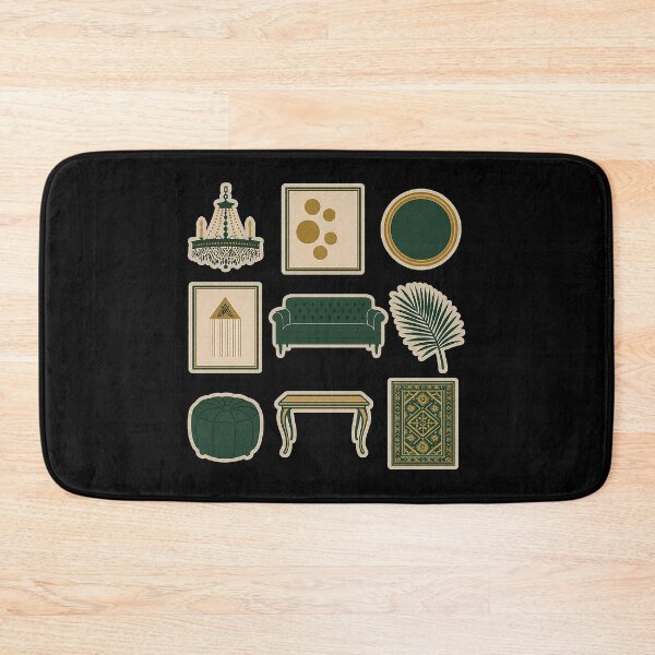 Item preview, Luxe Green Home Decor Collection designed and sold by zzz888.