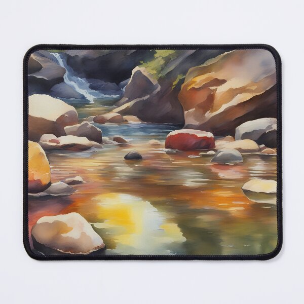 Item preview, Shallow Rocky Creek designed and sold by CalmnessbyChoice.