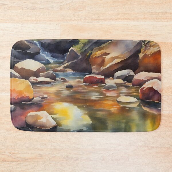 Item preview, Shallow Rocky Creek designed and sold by CalmnessbyChoice.
