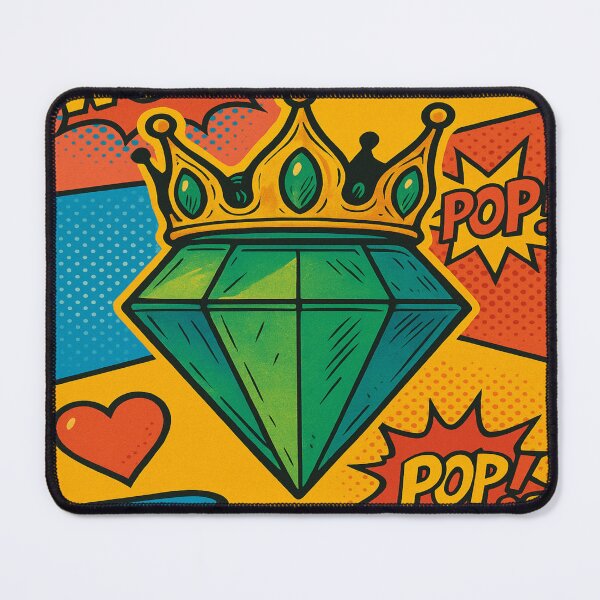 Item preview, Title: Pop Royale Gem - Retro Comic Style designed and sold by StudioCultura.