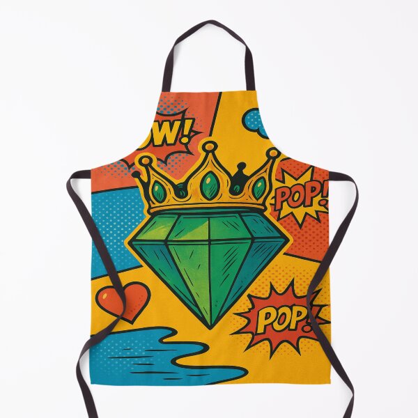 Item preview, Title: Pop Royale Gem - Retro Comic Style designed and sold by StudioCultura.