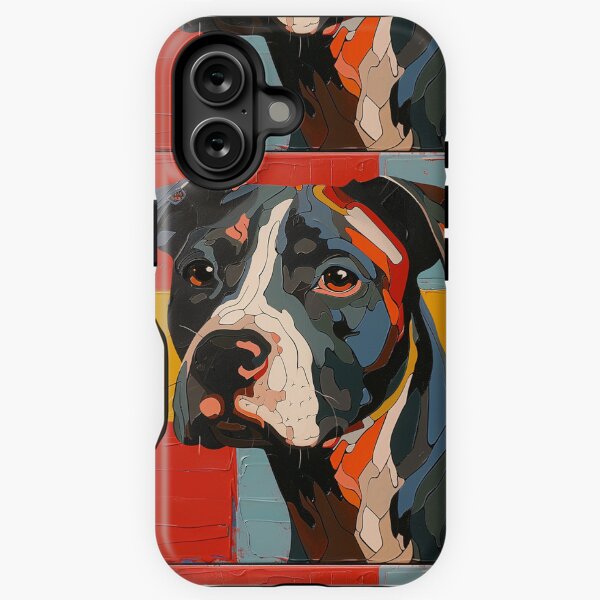 Vista previa del artículo con la obra «Pitbull», diseñado y vendido por MendaciousMina.