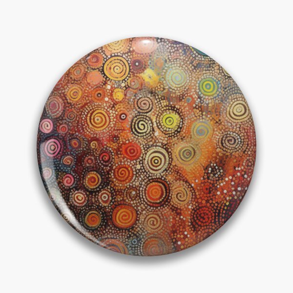 Item preview, Aboriginal Inspired Dot Art - Abstract Summer Drops designed and sold by GrinGalore.