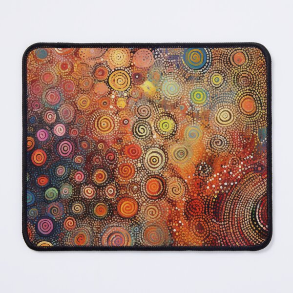 Item preview, Aboriginal Inspired Dot Art - Abstract Summer Drops designed and sold by GrinGalore.
