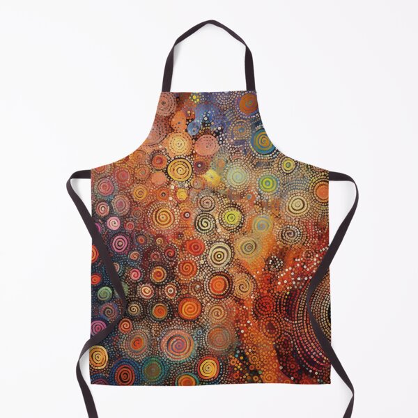 Item preview, Aboriginal Inspired Dot Art - Abstract Summer Drops designed and sold by GrinGalore.