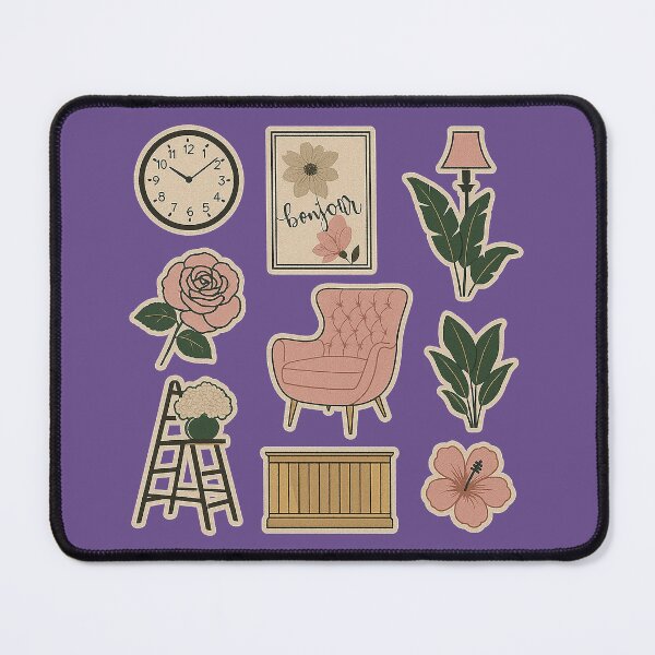 Item preview, Bonjour Classic Home & Floral Graphics designed and sold by zzz888.