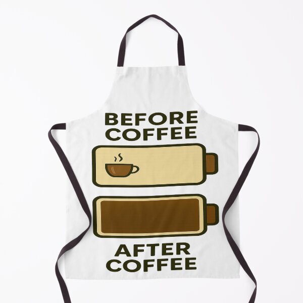 Item preview, Before Coffee / After Coffee – Funny Caffeine Battery Design designed and sold by DonnyFoodGadget.