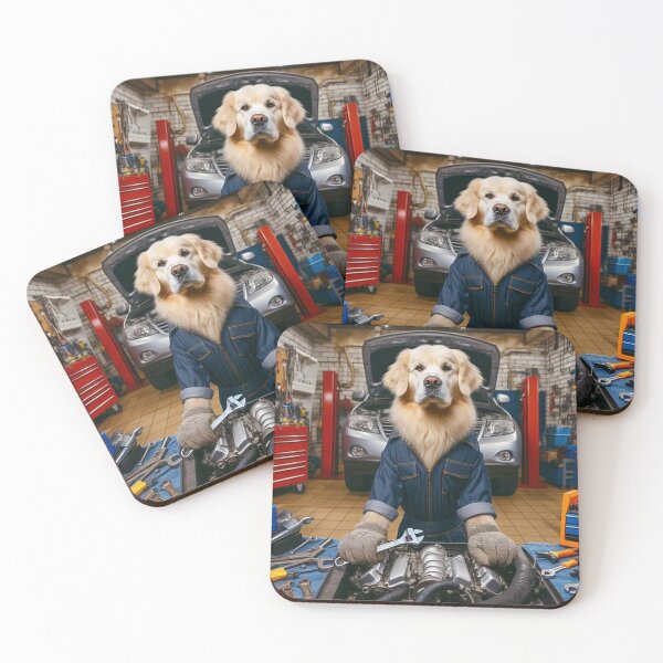 Item preview, Mechanic dog designed and sold by Picsgalleryai.