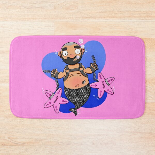 Item preview, Leather Mermen | Kinky Queer Fantasy Art designed and sold by Love Burty.