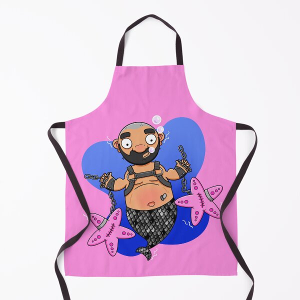 Item preview, Leather Mermen | Kinky Queer Fantasy Art designed and sold by Love Burty.
