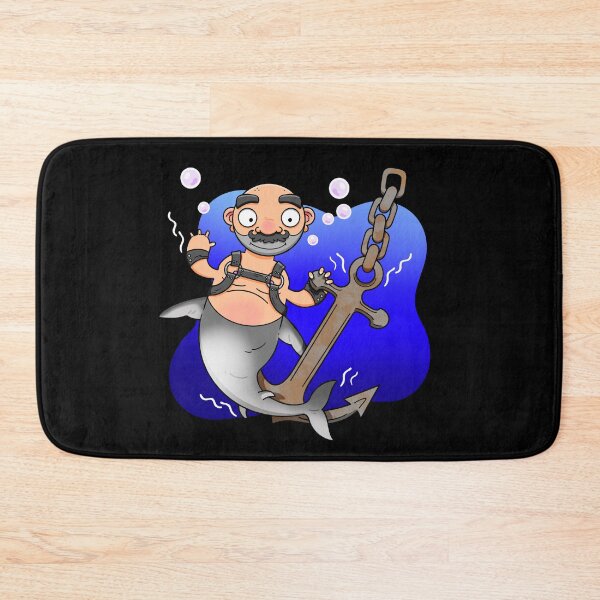 Item preview, Leather Shark Merman | Kinky Gay Fantasy Art designed and sold by Love Burty.