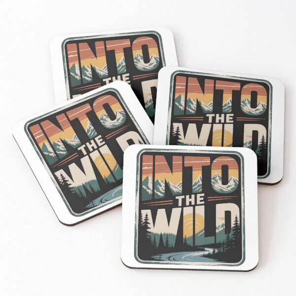 Item preview, Into The Wild | T-Shirt, Sticker designed and sold by NicolasGlowArt.