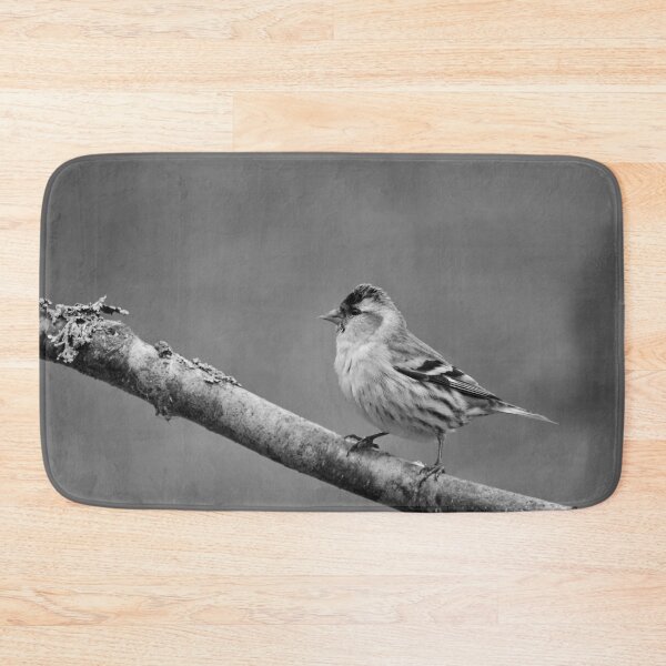 Item preview, Quick pose. Eurasian siskin bw designed and sold by Jouko Lehto Photography.